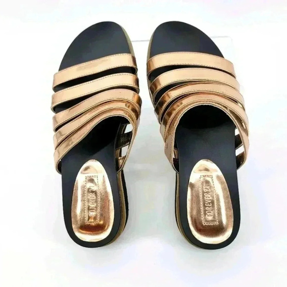 FOREVER  21 SANDALS - Picture 2 of 4